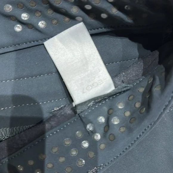 EGO7 slate blue grey riding breeches pants knee patch hunter jumper 26 IT 40 - Picture 4 of 10